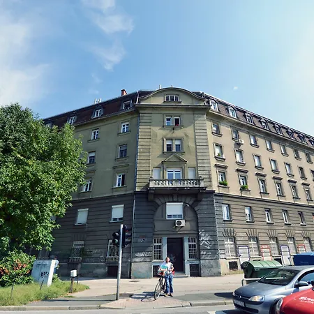 Block Apartment Zagreb Exteriör bild